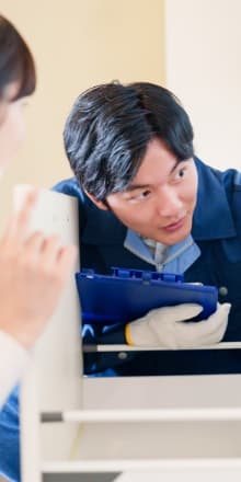 不具合工事の無償対応