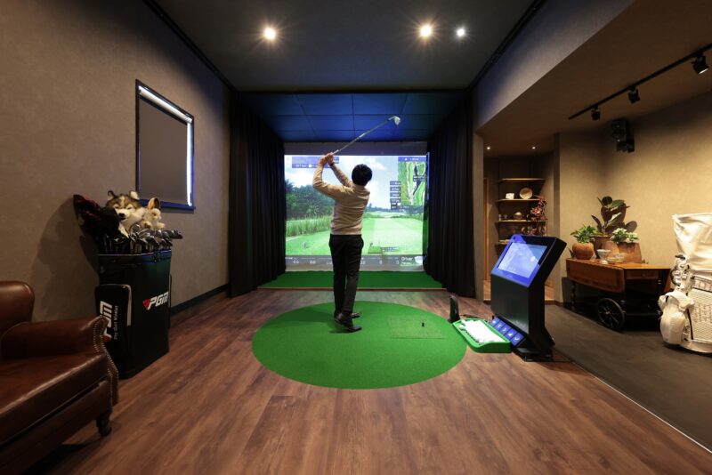 屋内ゴルフと雑貨を楽しめるお店